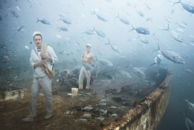 Illustration for article titled The Astonishing Treasures of Underwater Art Galleries